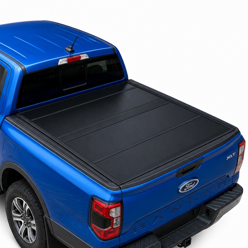 Cubierta rígida de perfil bajo y cuádruple para Ford Ranger