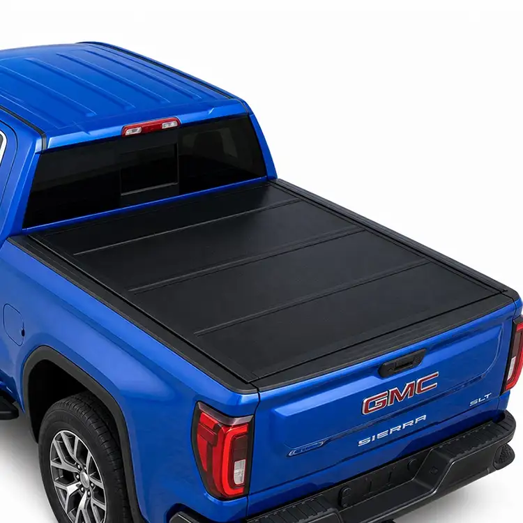 Cubierta rígida de perfil bajo y cuádruple para GMC Sierra